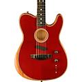 Fender Acoustasonic Telecaster Ebony Fingerboard Acoustic-Electric Guitar NaturalCrimson Red