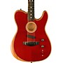 Fender Acoustasonic Telecaster Ebony Fingerboard Acoustic-Electric Guitar Crimson Red