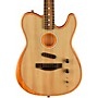 Fender Acoustasonic Telecaster Ebony Fingerboard Acoustic-Electric Guitar Sonic Gray