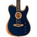 Fender Acoustasonic Telecaster Ebony Fingerboard Acoustic-Electric Guitar BlackSteel Blue