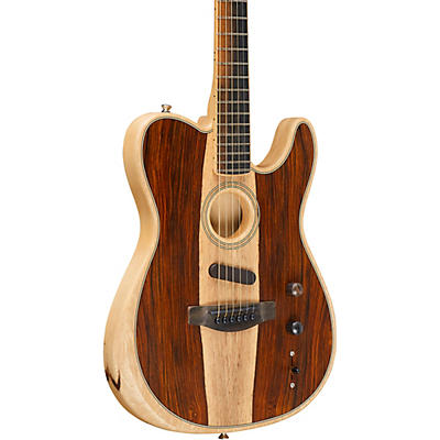 Fender Acoustasonic Telecaster Exotic Wood Acoustic-Electric Guitar
