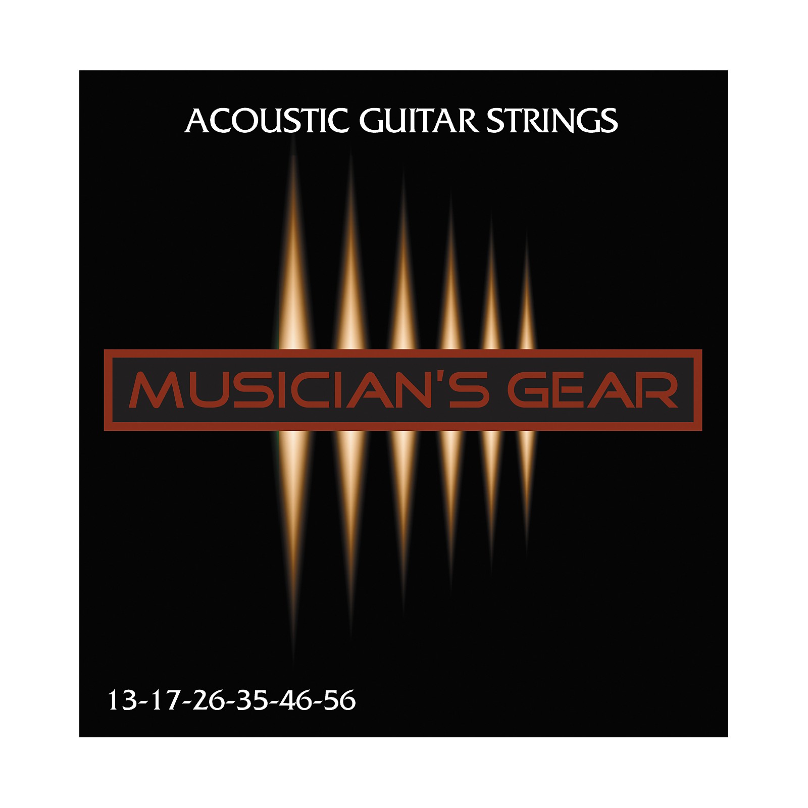 Musician's Gear Acoustic 13 80/20 Bronze Guitar Strings Musician's Friend