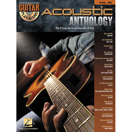 Acoustic Anthology - Guitar Play-Along, Volume 80 (Book/CD)