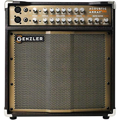 Genzler Amplification Acoustic Array PRO 300W 1x10 with 4x3 Line Array Acoustic Guitar Combo Amp