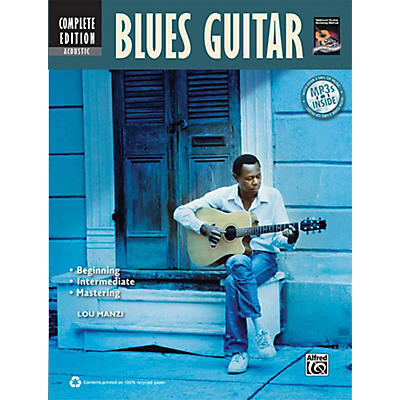 Alfred Acoustic Blues Guitar Method Complete Book with CD/DVD