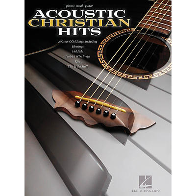 Hal Leonard Acoustic Christian Hits For Piano/Vocal/Guitar