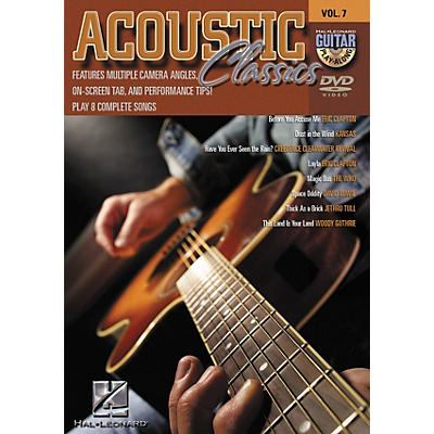 Hal Leonard Acoustic Classics - Guitar Play-Along Volume 7 (DVD)