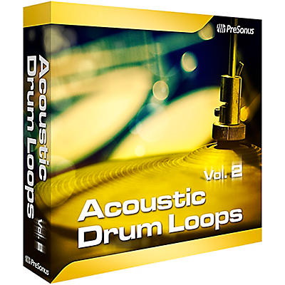 PreSonus Acoustic Drum Loops Vol. 2 - Stereo Software Download