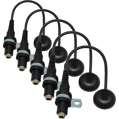 Acoustic Drum Trigger 5-Pack with Cables