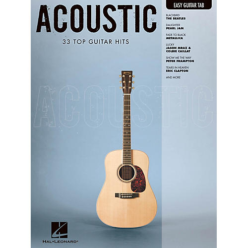 Acoustic (Easy Guitar with Notes & Tab) Easy Guitar Series Softcover Performed by Various