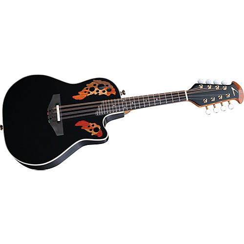 Acoustic-Electric Cutaway Mandolin with Case