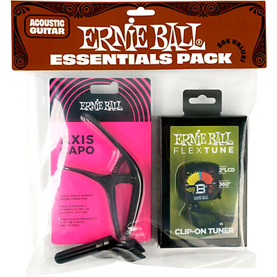 Ernie Ball Acoustic Essentials Pack