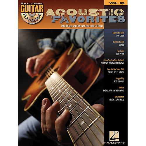 Acoustic Favorites - Guitar Play-Along Series Volume 69 Book and CD