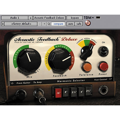 Acoustic Feedback Deluxe Plug-In - Digital Download