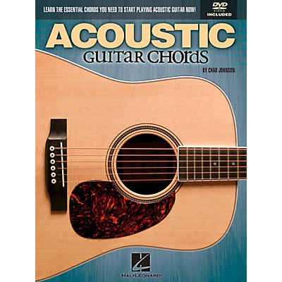 Hal Leonard Acoustic Guitar Chords Learn the Essential You Need Book & DVD