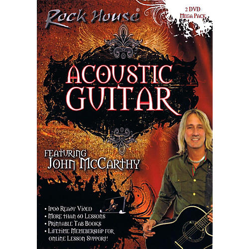 Rock House Acoustic Guitar DVD Mega Pack 2-DVD Set