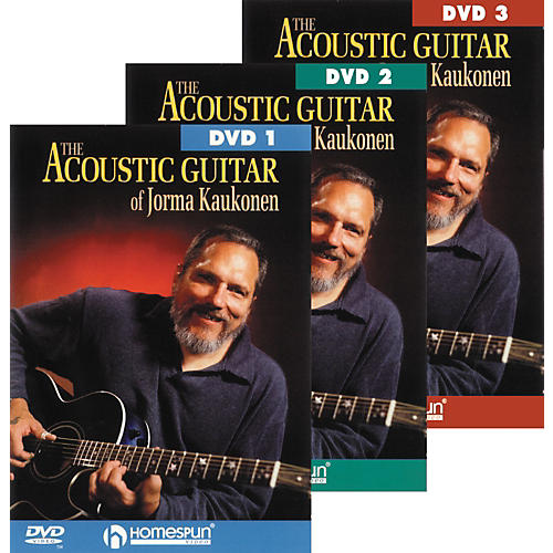 Acoustic Guitar Jorma Kaukonen 3 DVD Set