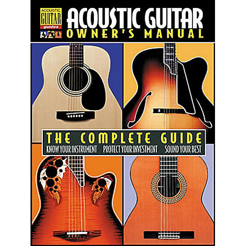 Acoustic Guitar Owner's Manual Book