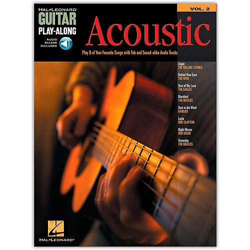 Acoustic Guitar Play-Along Series Volume 2 (Book/Online Audio)