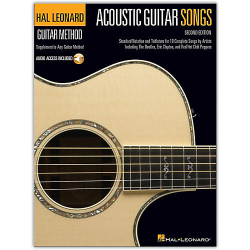 Acoustic Guitar Songs - 2nd Edition Guitar Method Series Softcover Audio Online Performed by Various