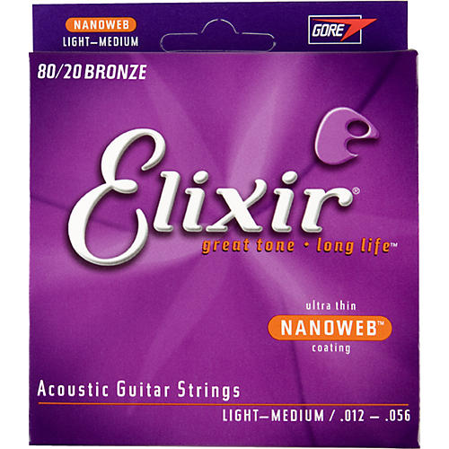 Acoustic Guitar Strings Light Medium