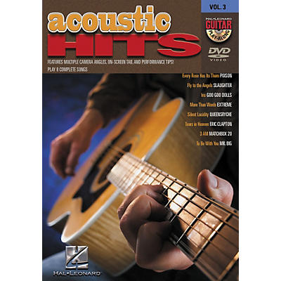 Hal Leonard Acoustic Hits Guitar Play-Along DVD Volume 3