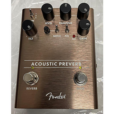 Fender Acoustic Preverb Effect Pedal
