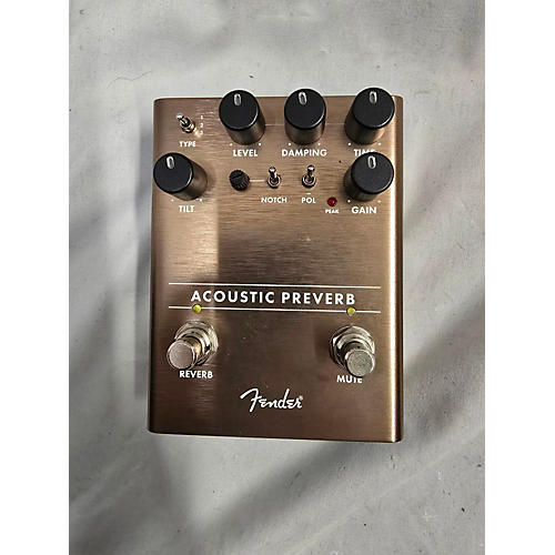 Fender Acoustic Preverb Effect Pedal