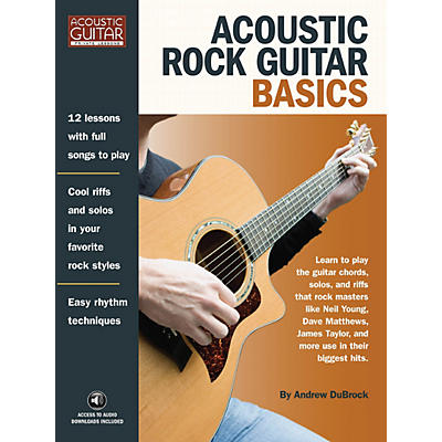 Hal Leonard Acoustic Rock Guitar Basics