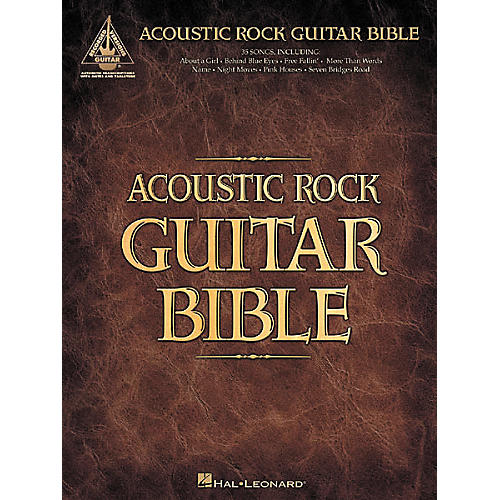 Acoustic Rock Guitar Bible Book