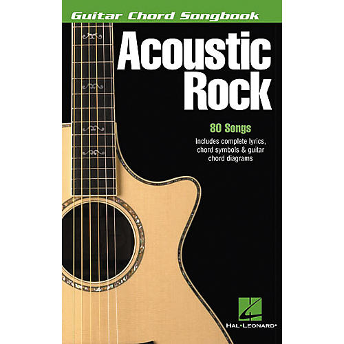 Hal Leonard Acoustic Rock Guitar Chord Songbook