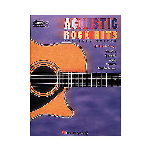 Acoustic Rock Hits for Easy Guitar Book