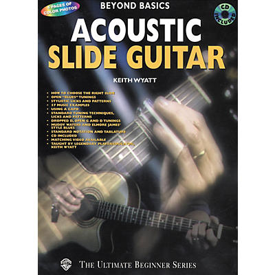 Alfred Acoustic Slide Guitar Book/CD