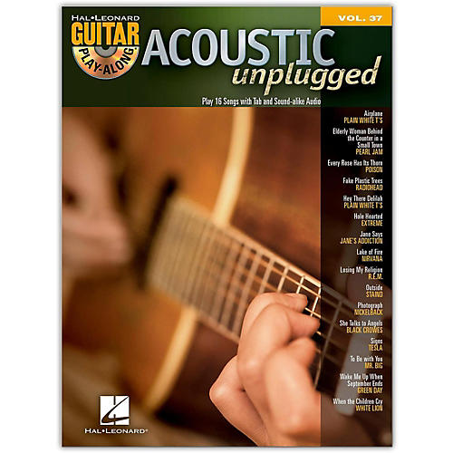 Hal Leonard Acoustic Unplugged Play-Along, Volume 37 (Book/Online Audio)