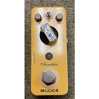 Mooer Acoustikar Effect Pedal