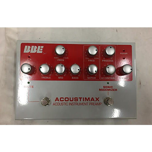 Acoustimax Sonic Maximizer/Preamp Pedal Guitar Preamp