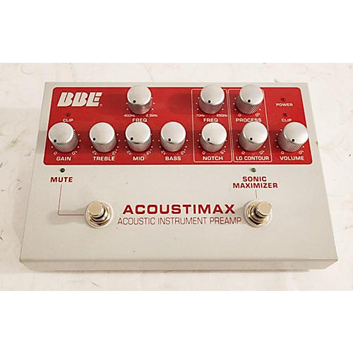 BBE Acoustimax Sonic Maximizer/Preamp Pedal Guitar Preamp