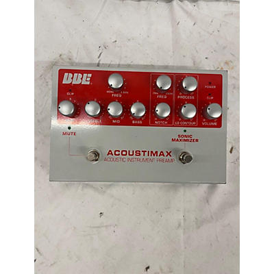 BBE Acoustimax Sonic Maximizer/Preamp Pedal Guitar Preamp