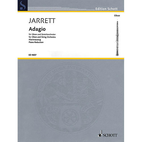 Schott Adagio (Oboe and Piano Reduction) Woodwind Series Book