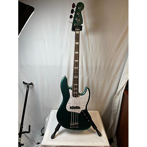 Fender Adam Clayton Signature Jazz Bass Electric Bass Guitar Sherwood Green Metallic