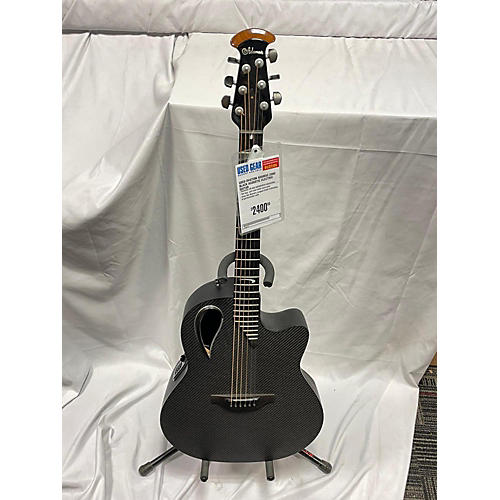 Ovation Adamas 2080 Acoustic Electric Guitar Black