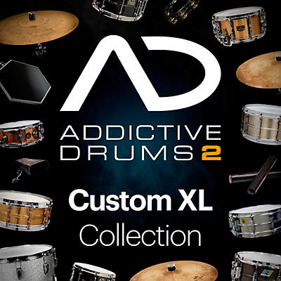 XLN Audio Addictive Drums 2 : Custom XL Collection