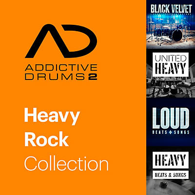 XLN Audio Addictive Drums 2 : Heavy Rock Collection