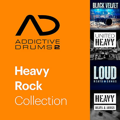 XLN Audio Addictive Drums 2 : Heavy Rock Collection