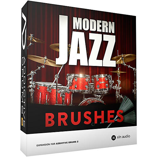 XLN Audio Addictive Drums 2  Modern Jazz Brushes Software Download