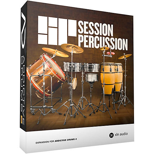 XLN Audio Addictive Drums 2  Session Percussion Software Download