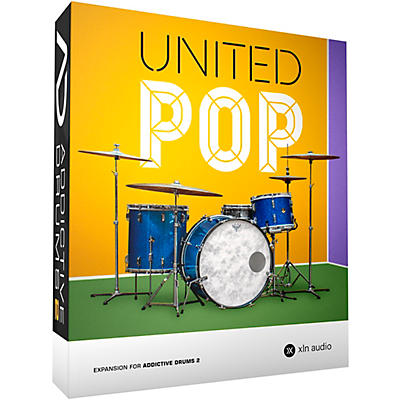 XLN Audio Addictive Drums 2: United Pop ADpak