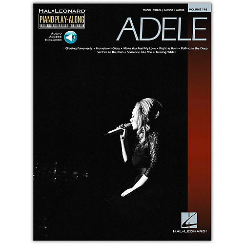 Adele Piano Play-Along Volume 118 (Book/Online Audio)
