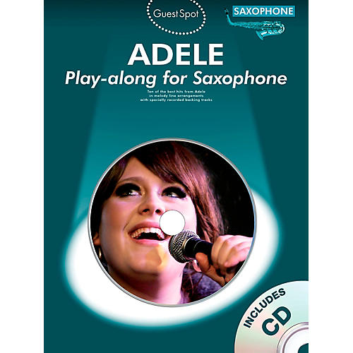 Adele Play-Along For Alto Sax Book/CD