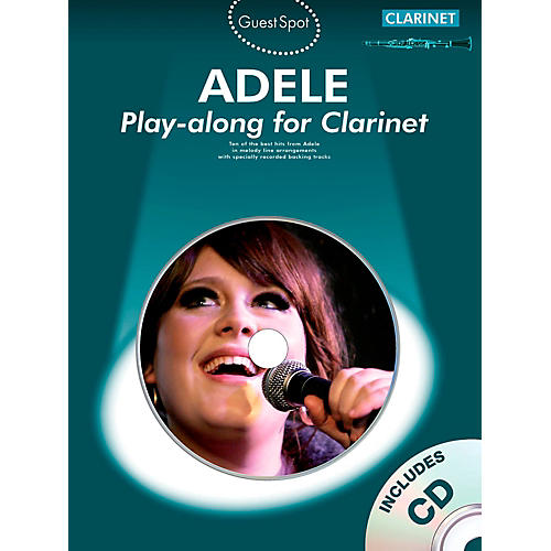 Adele Play-Along For Clarinet Book/CD